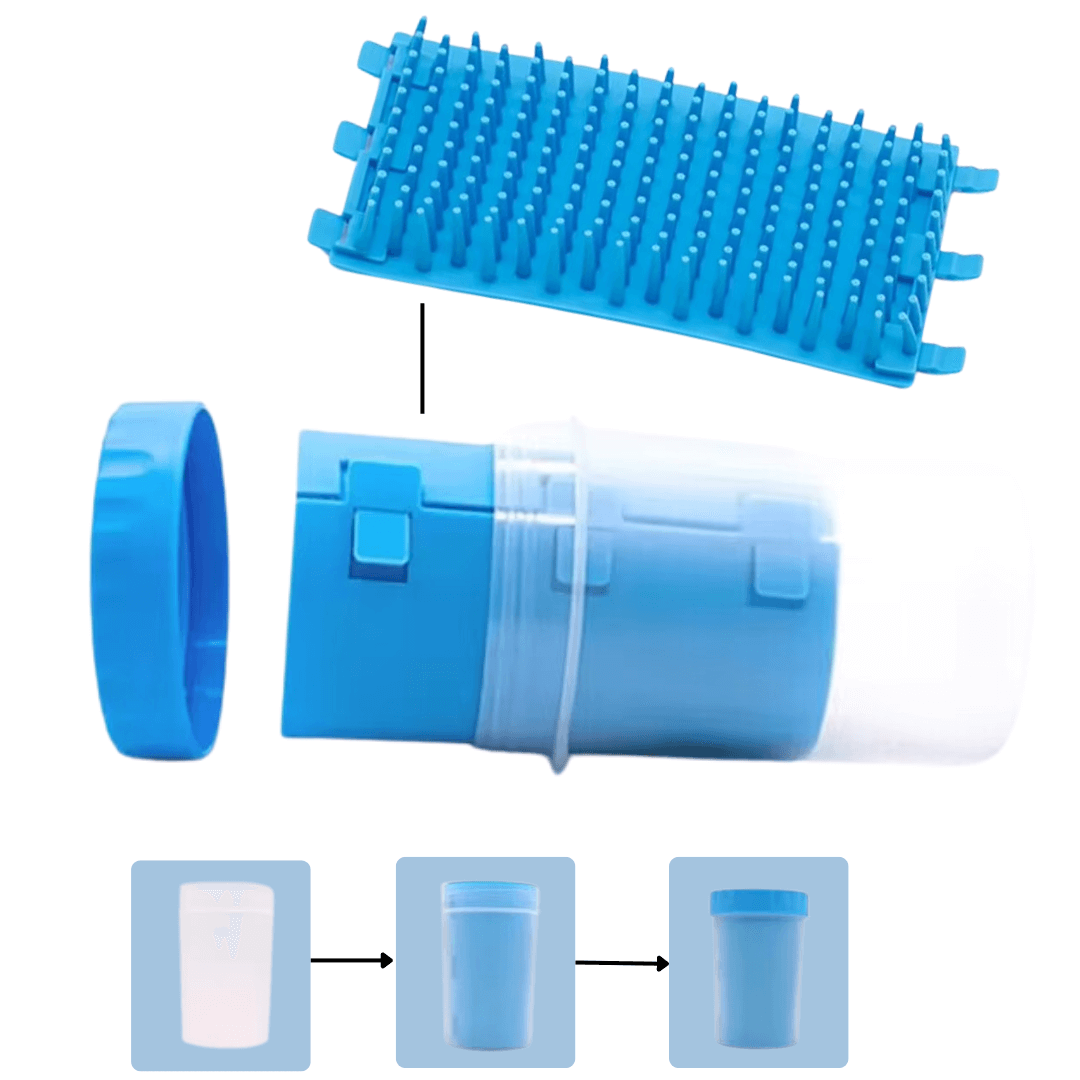 Pfoten Zauber zur hygienischen und schonenden Pfotenreinigung für die Gesundheit Ihres Hundes