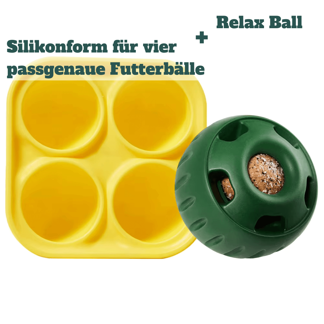 Gesundes Fressen leicht gemacht mit dem RELAX BALL Hund, das Futter und Spaß vereint.