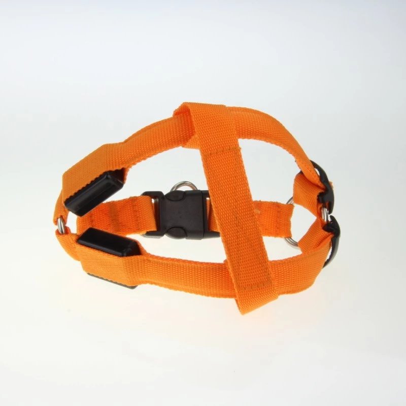 Komfortables und verstellbares USB wiederaufladbares LED Hundegeschirr, ideal für Hunde jeder Größe