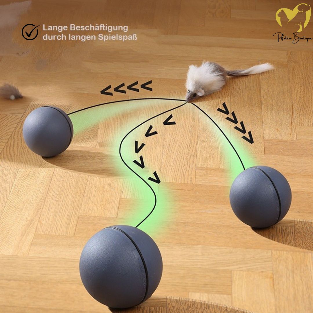 Intelligentes Katzenspielzeug, Ball für Katzen, Selbstbeschäftigung & Bewegung