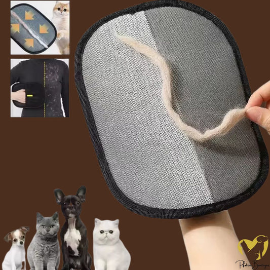 HAARFREI magnetischer Handschuh für Tierhaarentfernung - effektiv beim Entfernen von Tierhaaren