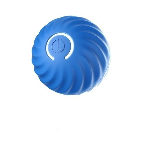 Hunde spielen mit dem Rolliball Spielball, Förderung von Bewegung und Training.