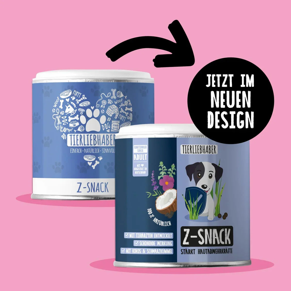 Bundle von Tierliebhaber Grasfresser Drops und Z-Snack