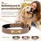Wunderschönes Reflektions Hundehalsband mit Gravur - personalisiert