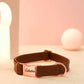 Veganes Hundehalsband mit Gravur - personalisiert