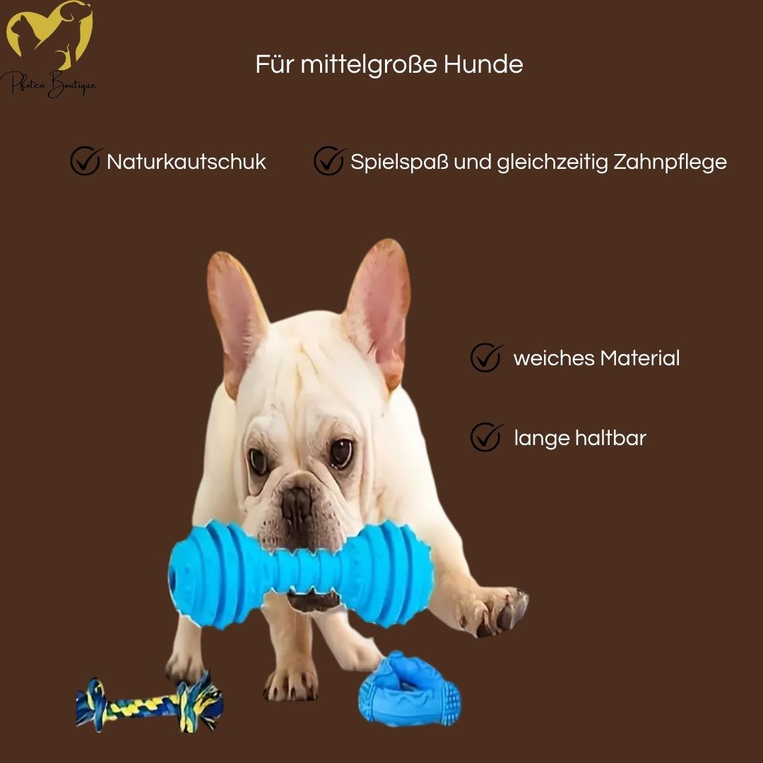 20-teiliges Hundespielzeug Set – Spielspaß & robuste Kauseile für Deinen Hund