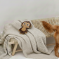 AFFE BUDDY. Hundespielzeug aus Leder - Handmade zum Kauen und Apportieren - 100% Naturmaterialen