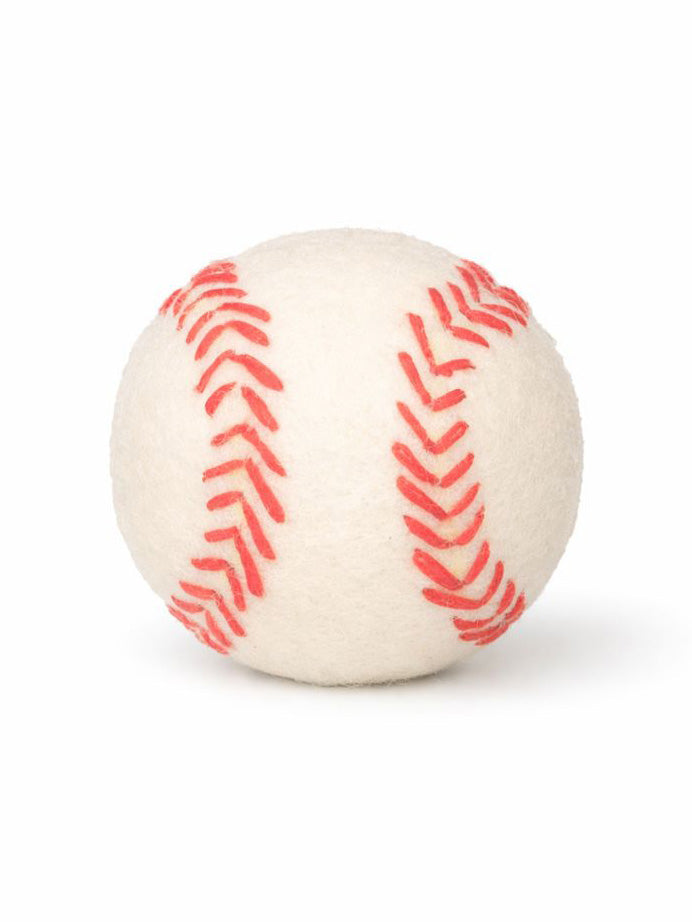 BASEBALL BUDDY. Hundespielzeug aus Schafwolle - natürlich und schwimmfähig