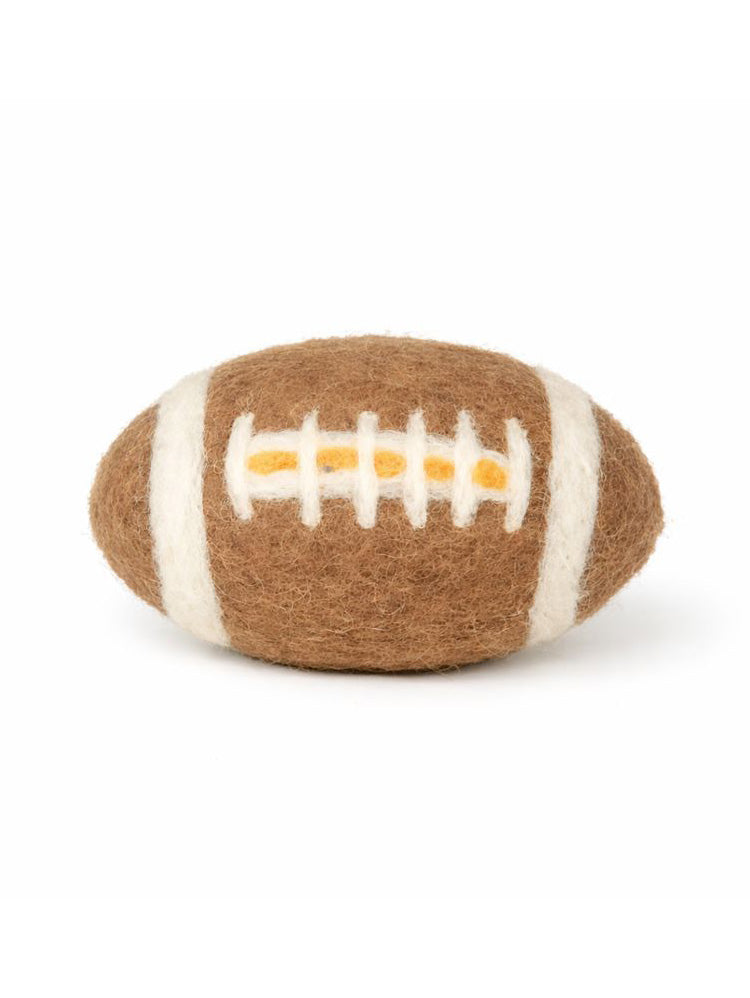 BUDDY Football – Hundespielzeug aus Schafwolle