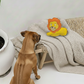 BUDDY. Hundespielzeug aus Leder Löwe