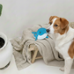 BUDDY. Hundespielzeug aus Leder Wal