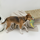 KLEINES KROKODIL BUDDY. Hundespielzeug aus Leder - natürliche Materialien ohne Quietscher - nachhaltig