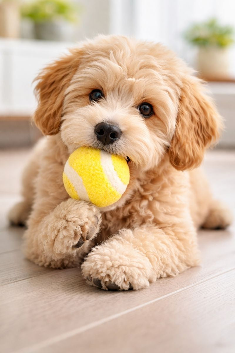 BUDDY Tennisball – Hundeball aus Schafwolle