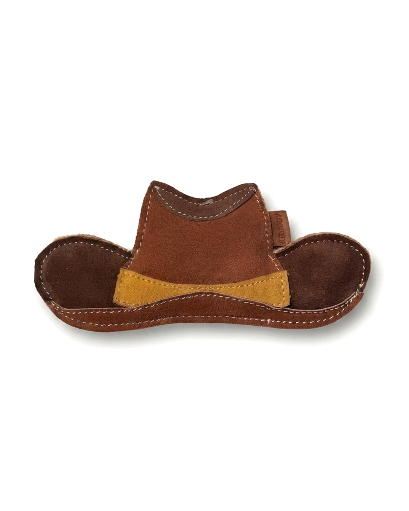BUDDY Cowboyhut - Hundespielzeug aus Leder