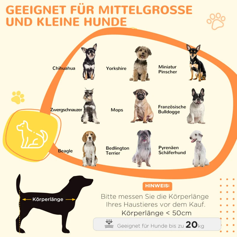 PawHut Hundebox mit Stahlgittern - moderner Hundekäfig verriegelbar in schwarz