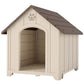 PawHut Hundehütte wetterfest 88 × 79 × 89 cm – Hundehaus bis 30 kg
