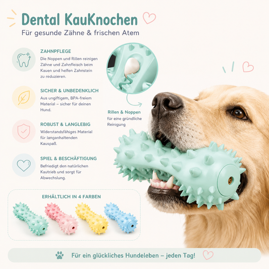 Dental-Kauknochen für Hunde – Kauspielzeug zur Zahnpflege