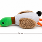 Flauschquaker Hundespielzeug – Plüschtier mit Quietscher