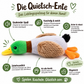 Flauschquaker Hundespielzeug – Plüschtier mit Quietscher