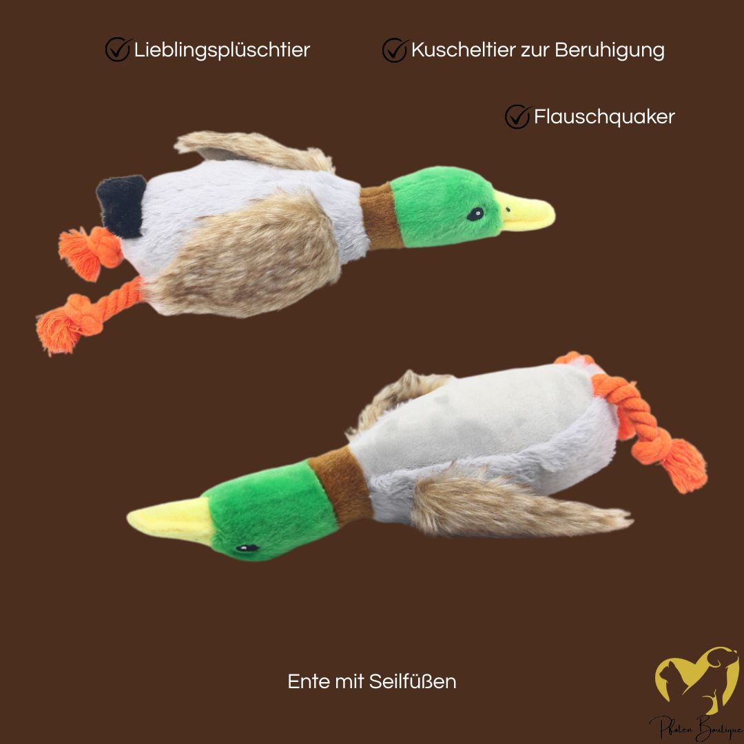 FLAUSCHQUAKER HUNDESPIELZEUG - extra stark, haltbar & beruhigend