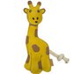 BUDDY. Hundespielzeug aus Leder Giraffe