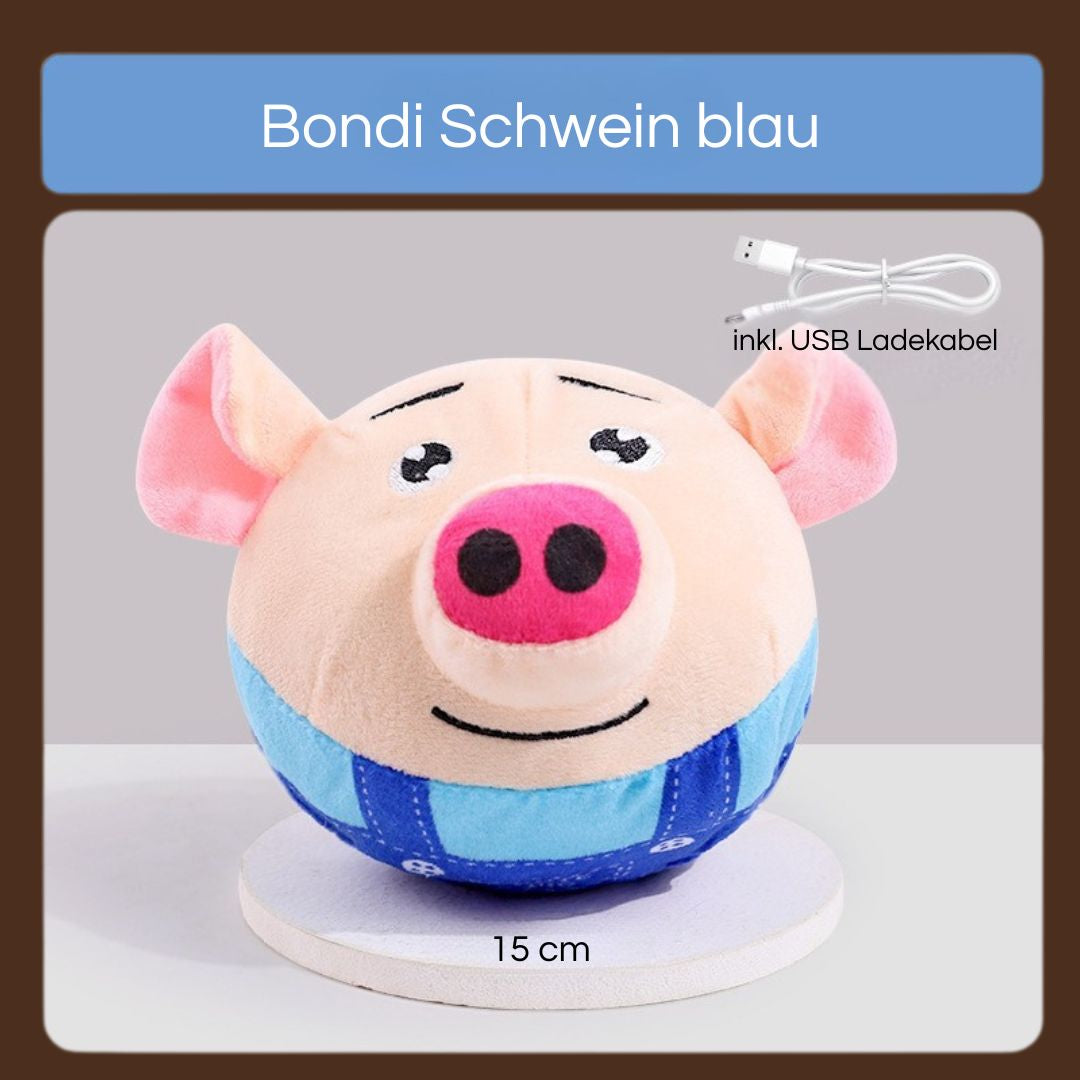 Langlebiger JUMPING BALL Hundespielzeug interaktiv Springball - Hüpfball für Hunde, perfekt für stundenlangen Spielspaß und mentale Auslastung.