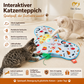 Katzenteppich – interaktives Katzenspielzeug mit Wedel