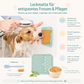 Leckmatte für Hunde – Beschäftigungsmatte aus Silikon
