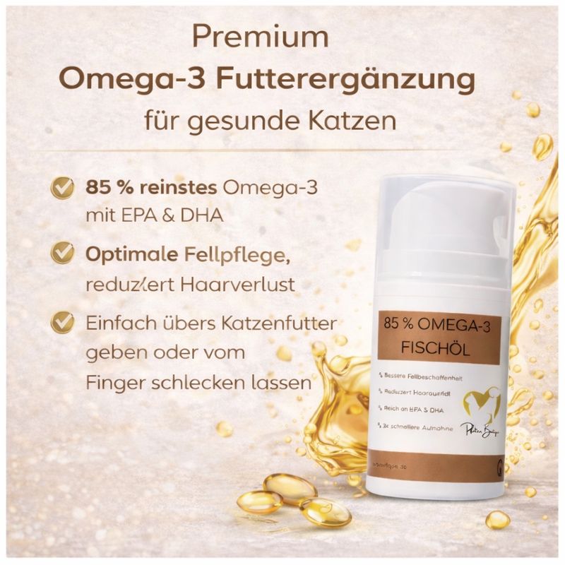 Zahnliebe Katzenzahnpflege plus Omega-3 für gesundes Fell