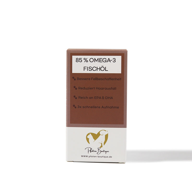 Leckere OMEGA-3 Paste für Katzen aus der Pfoten-Boutique, fördert die Hautgesundheit und das Wohlbefinden - OMEGA-3 Futter Katzen.