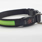 LED Hundehalsband, Stabiles Nylon Halsband für Hunde zum Aufladen