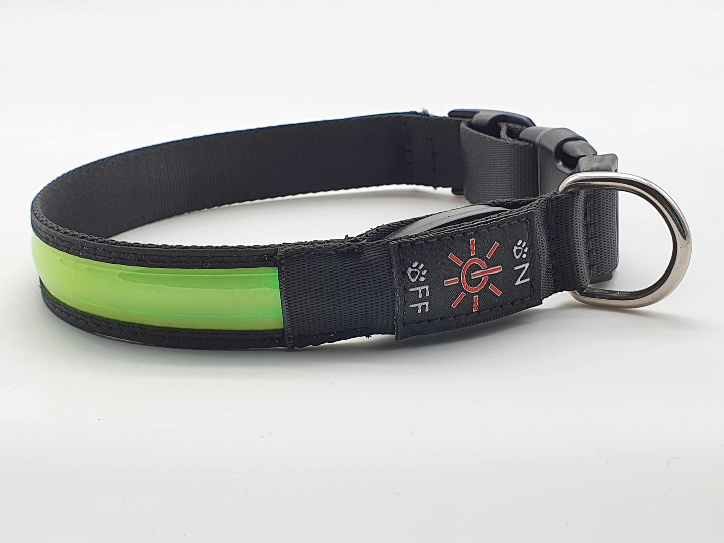 LED Hundehalsband, Stabiles Nylon Halsband für Hunde zum Aufladen