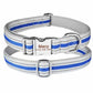 Stark reflektierendes Hundehalsband mit Gravur - personalisiert