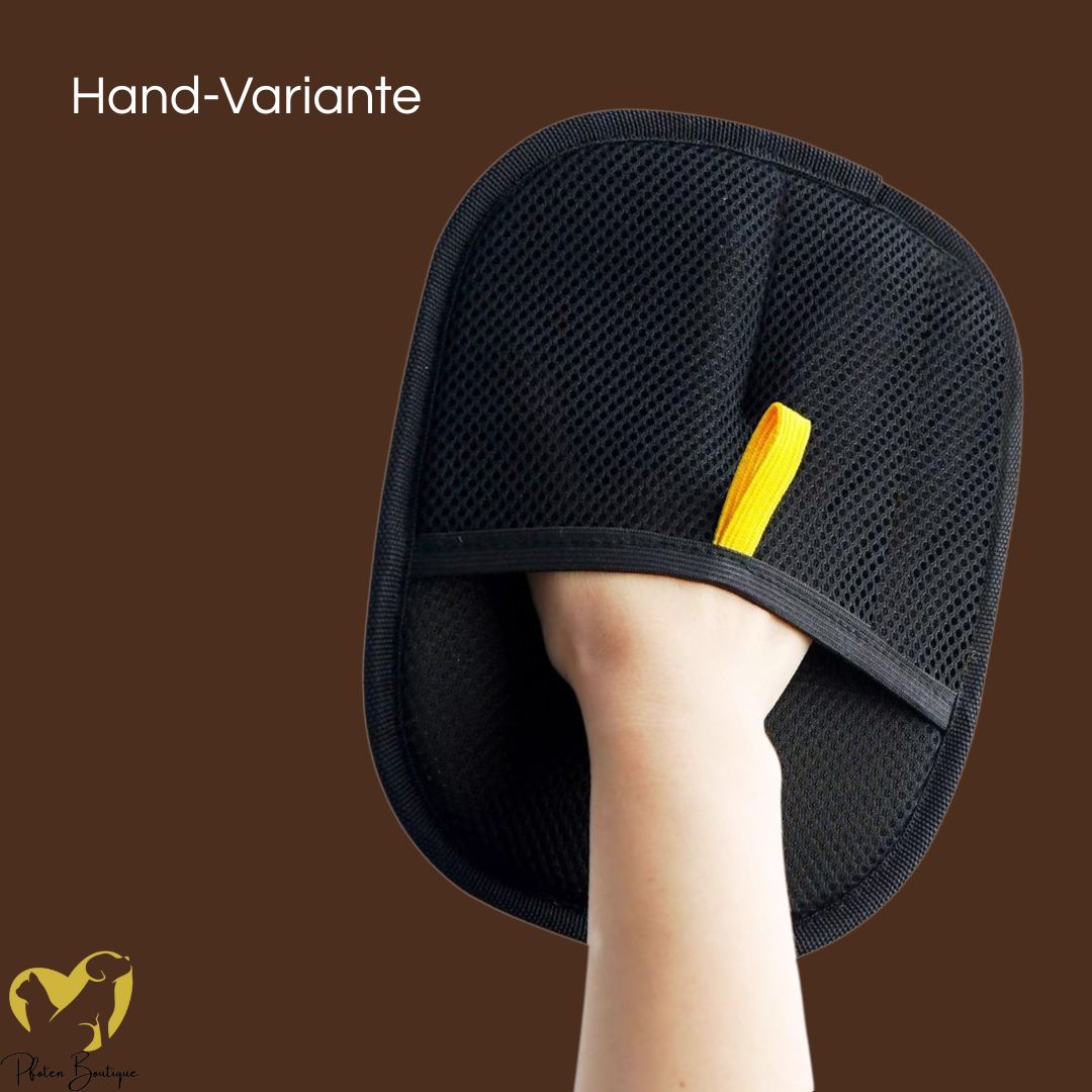 HAARFREI magnetischer Handschuh für Tierhaarentfernung - der perfekte Helfer gegen Tierhaare im Haushalt