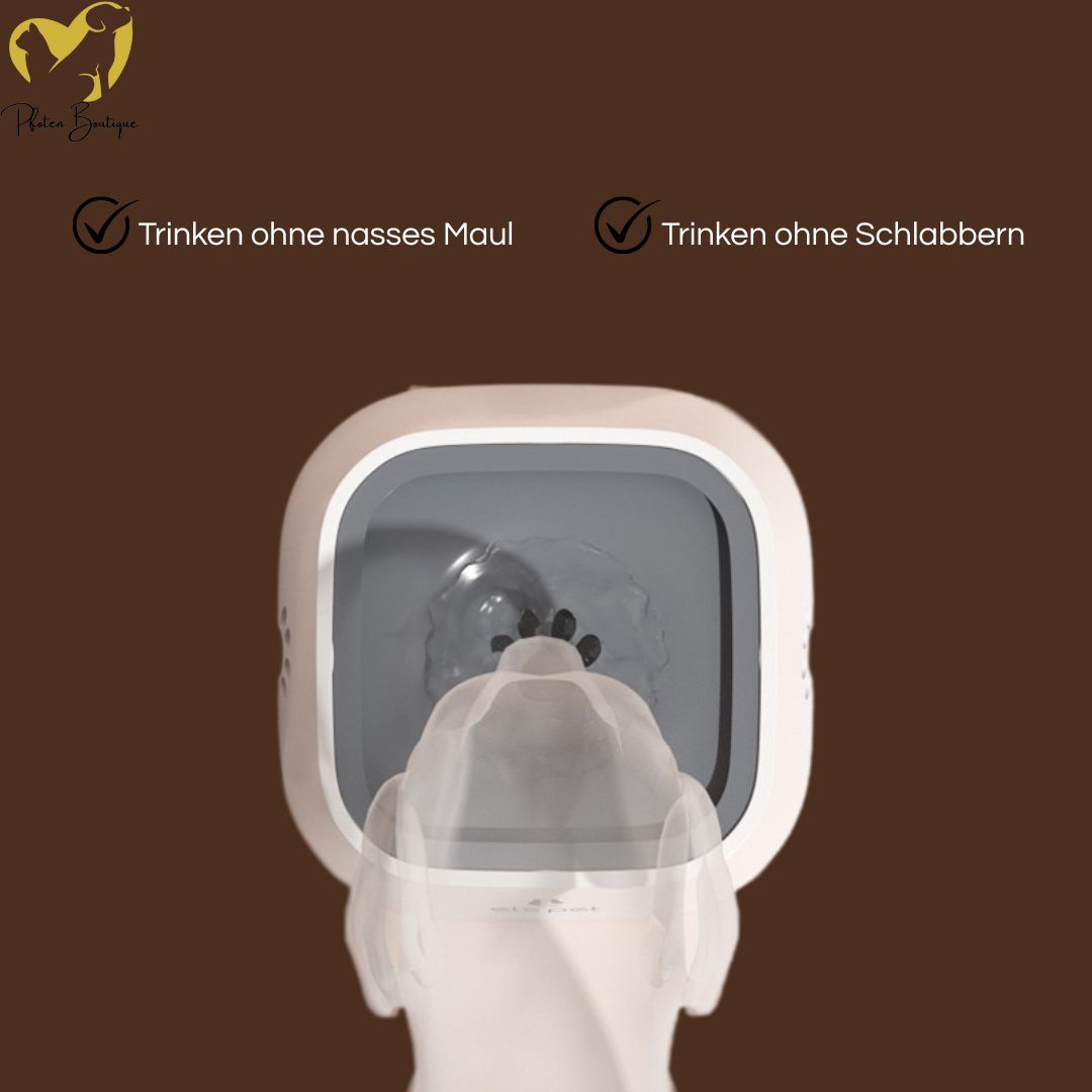 ANTI-SCHLAPPER HUNDENAPF - kein Spritzen beim Trinken, auslaufsicherer Trinknapf