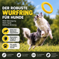 Wurfring – Robuster Apportierring für große Hunde zum Werfen & Kauen