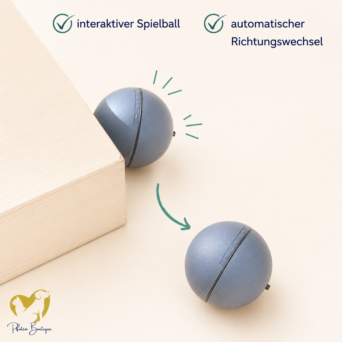Mausball – interaktives Katzenspielzeug für Bewegung