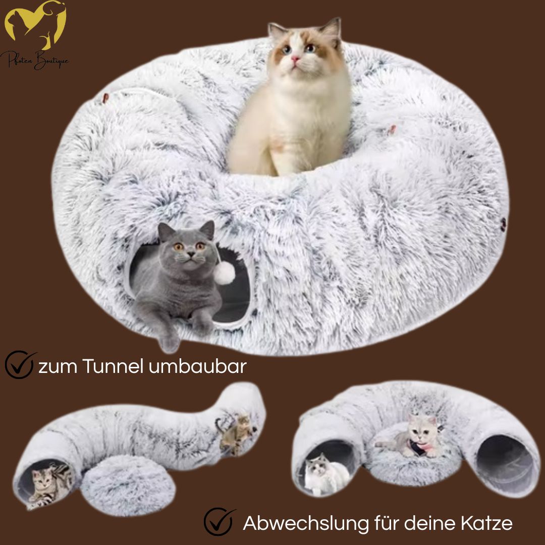 KUSCHLICH WARMES KATZENBETT - Rückzugsort als Höhle oder Kissen